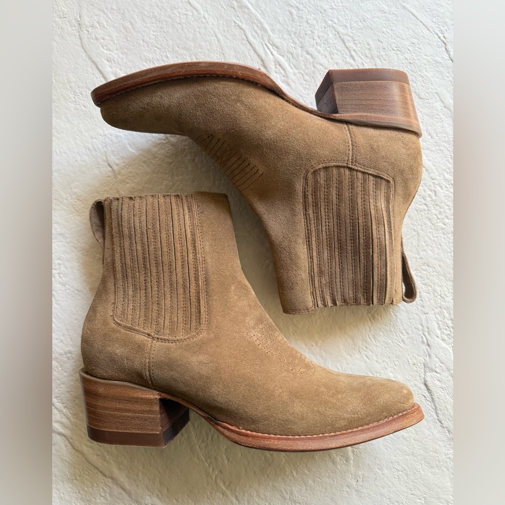 The Taylor Tecova Suede Boot - Sold Out Online Size 6.5 Never Worn